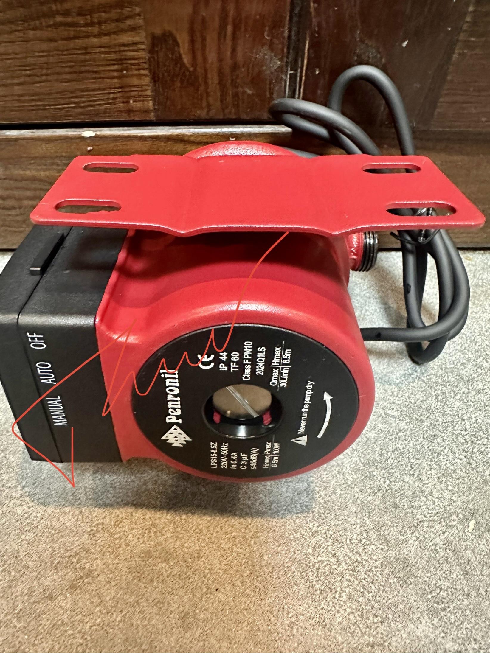 Điện Máy Minh Thành HD - Máy Bơm Nước Tăng Áp Mini 100w - 220v Lưu Lượng 30 l/min Hút Xả 25/25 Cột Áp 8.5m Cánh Đồng Cốt Hợp Kim Thương Hiệu PENRONIL Dây Đồng Bảo Hành Chính Hãng