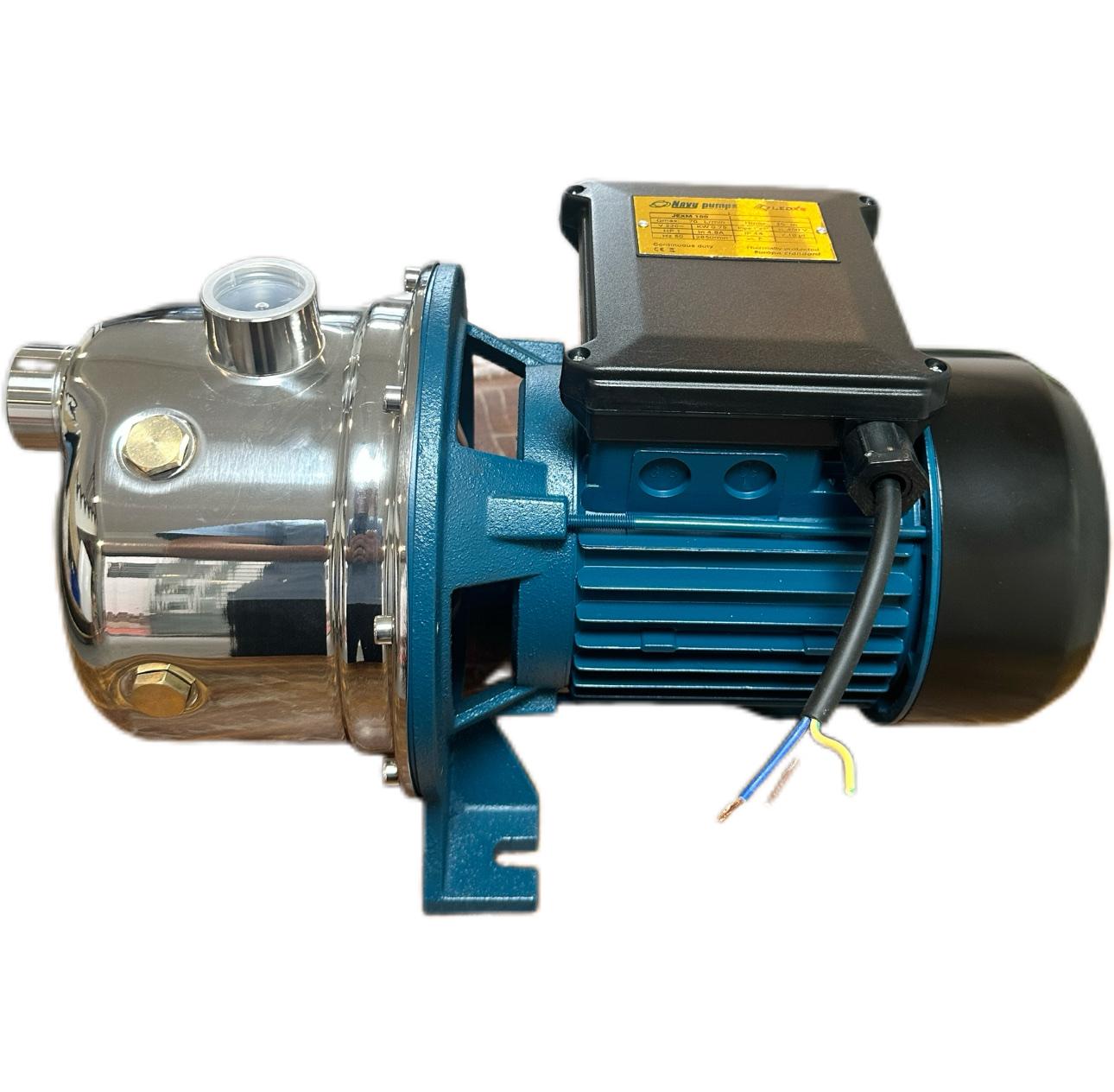 Điện Máy Minh Thành HD - Máy Bơm Nước JEXM100 750w - 220v  Hút Sâu 9m Cột Áp 35m Hút Xả 34/34 Lưu Lượng 70 l/min Cánh Inox Cốt Inox Thương Hiệu NAVY Dây Đồng Bảo Hành 12 Tháng