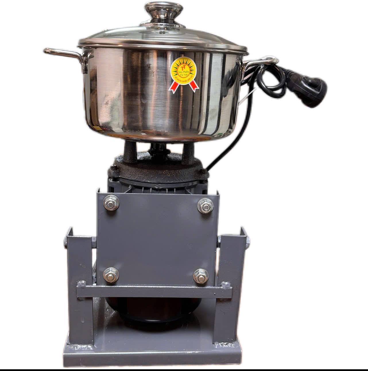 Điện Máy Minh Thành HD - Máy Xay Thịt Công Nghiệp 900w - 220v Lõi Đồng 100% Khung Thép Nồi 20cm Dao 2 Cánh Inox Tặng Thanh Ruốc Bảo Hành 12 Tháng