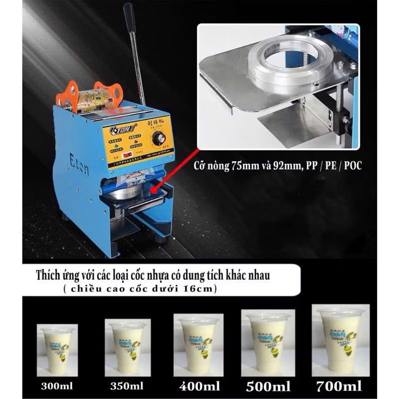 Điện Máy Minh Thành HD - Máy Ép Ly Thủ Công ET-D7S Điều Chỉnh Nhiệt Độ Thời Gian 2s Công Suất 300w Thương hiệu ETON Dây Đồng Bảo Hành Chính Hãng