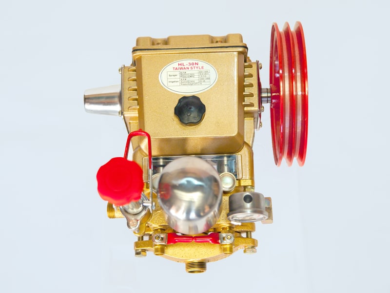 ĐẦU PHUN ÁP LỰC ĐẦU MÁY RỬA XE DÂY ĐAI LUCKY HL30N MÀU VÀNG ĐỒNG GÂN TY THÉP KHÔNG RỈ 22MM