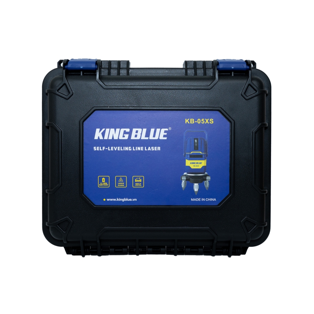 Máy Laser Cân Bằng 5 Tia Xanh King Blue KB-05XS Chống Rơi, Dùng Ngoài Trời