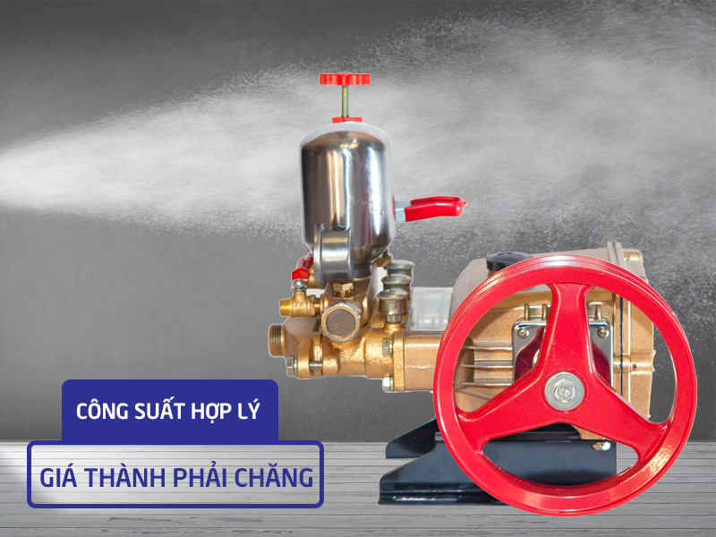 ĐẦU PHUN ÁP LỰC ĐẦU MÁY RỬA XE DÂY ĐAI LUCKY HL50N MÀU VÀNG ĐỒNG GÂN TY THÉP KHÔNG RỈ 30MM