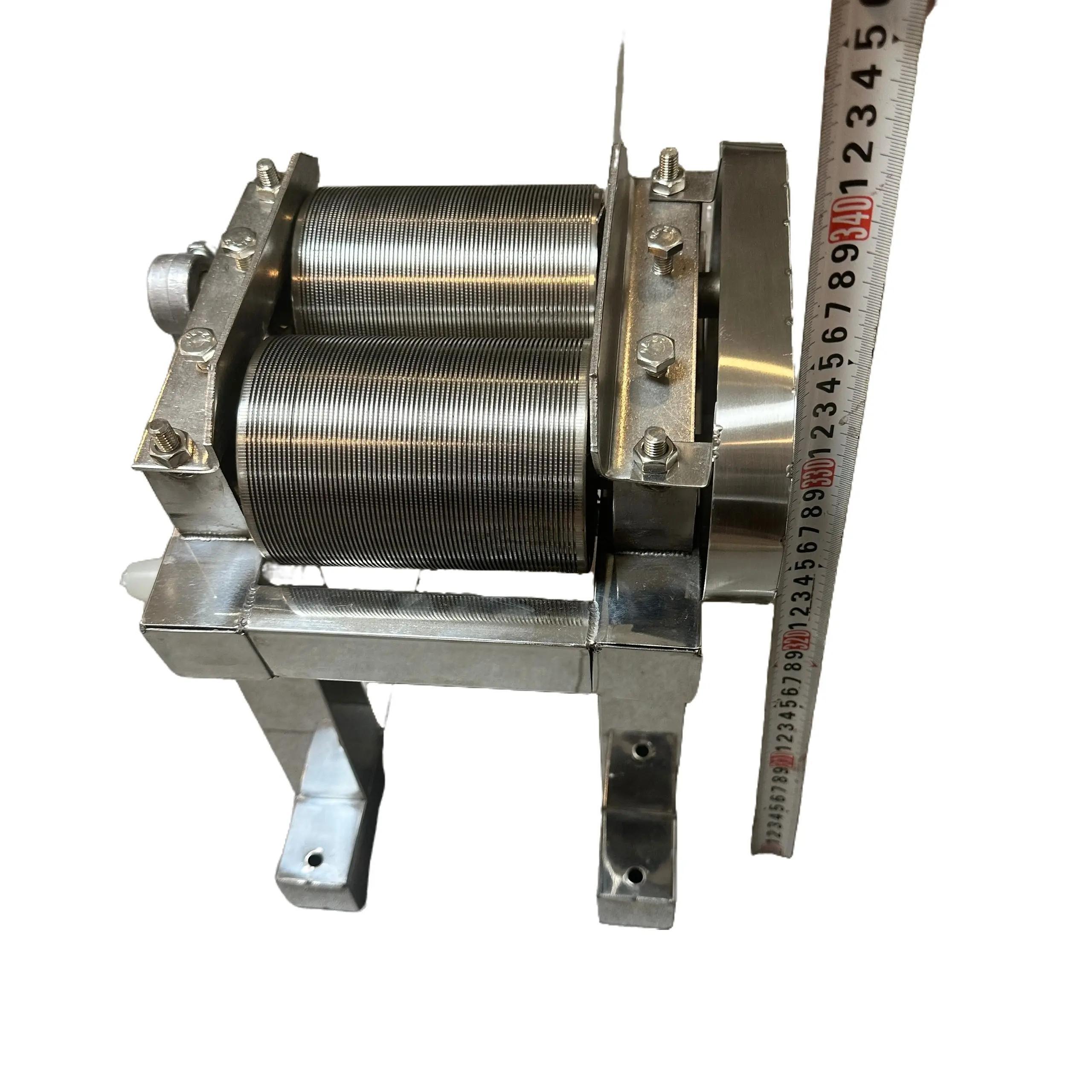 Quả Lu thép  máy thái bì heo bì lợn đa năng khung inox quả lô 90- dài 120mm thương hiệu NINH PHÁT
