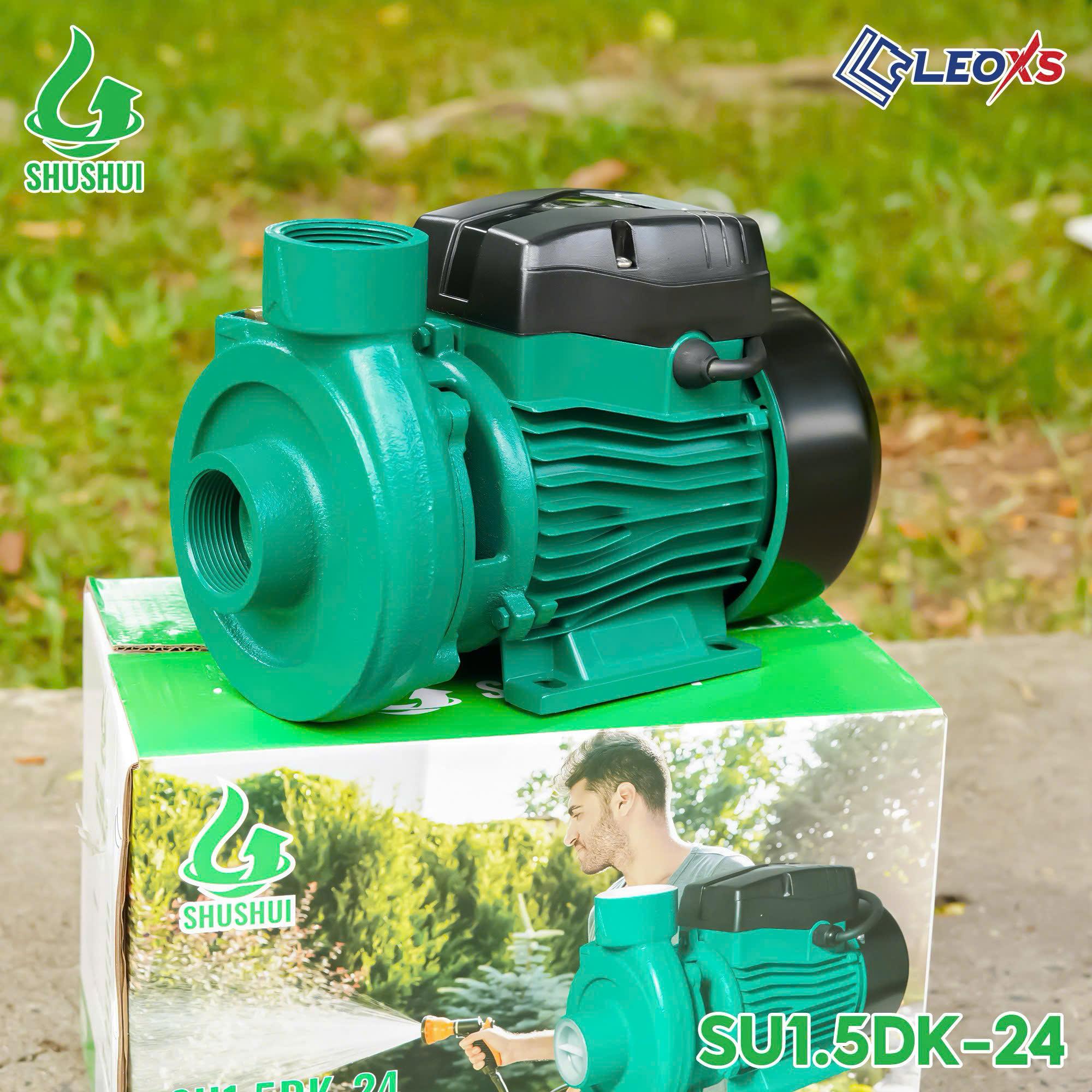 Điện Máy Minhh Thành HD - Máy Bơm Ly Tâm  750w - 220v Hút Sâu 9M Đẩy Cao 22m Hút Xả 49/49 Lưu Lượng 200 l/min Cánh PPO Cốt Inox304 Thương Hiệu SHUSHUI Dây Đồng Bảo Hành 12 tháng