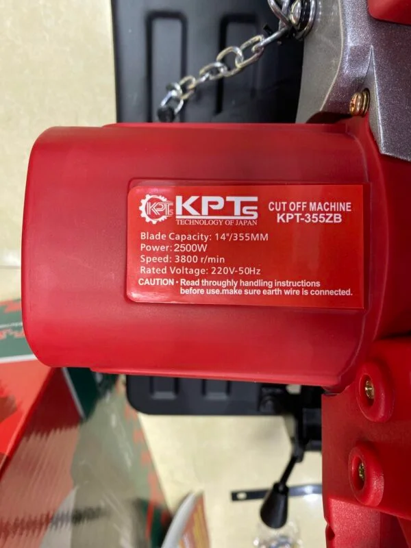Máy Cắt Sắt KPTs KPT-355ZB 355mm 2500W Chính Hãng, Tốc Độ 3900 V/P Cắt Khỏe Ít Rung
