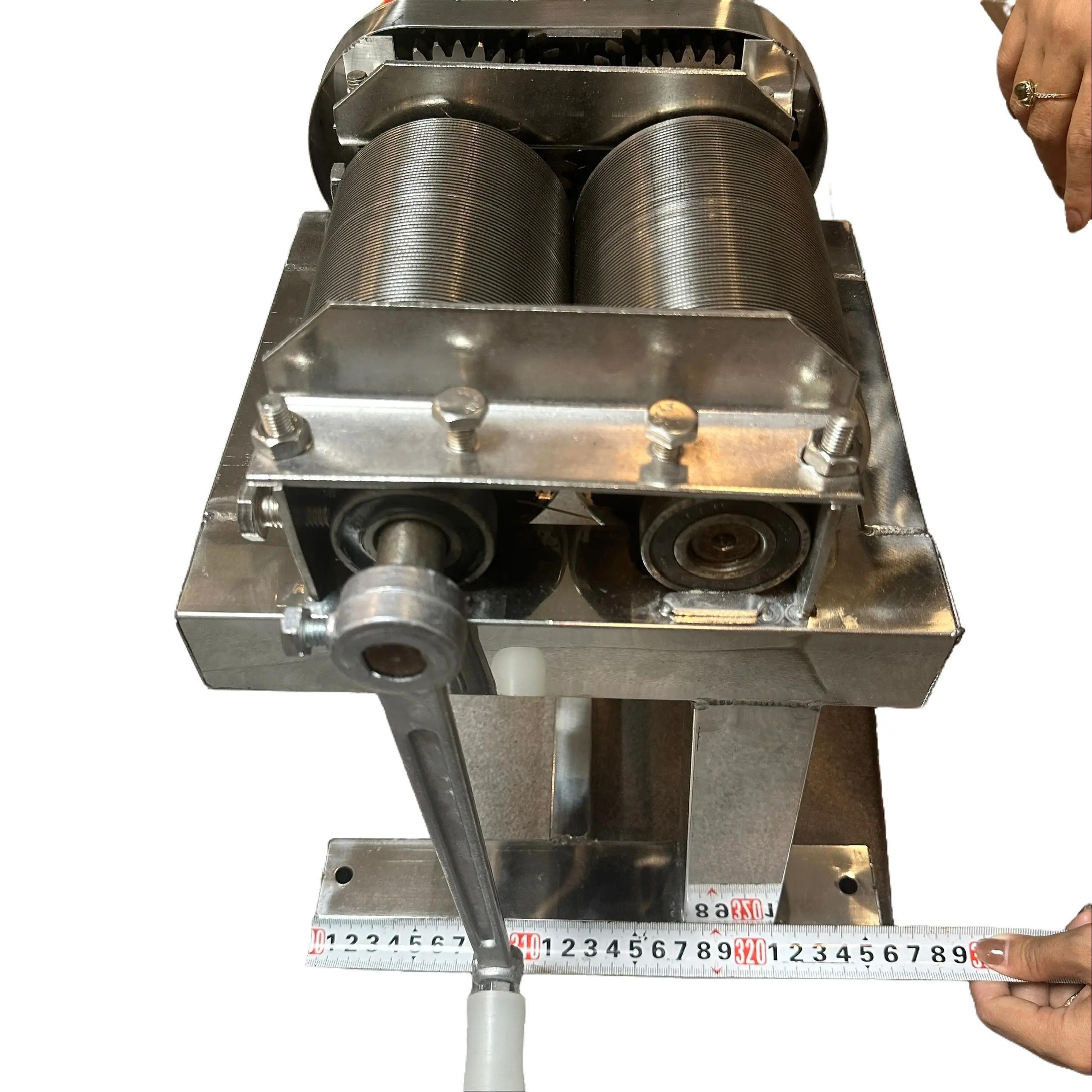 Quả Lu thép  máy thái bì heo bì lợn đa năng khung inox quả lô 90- dài 120mm thương hiệu NINH PHÁT