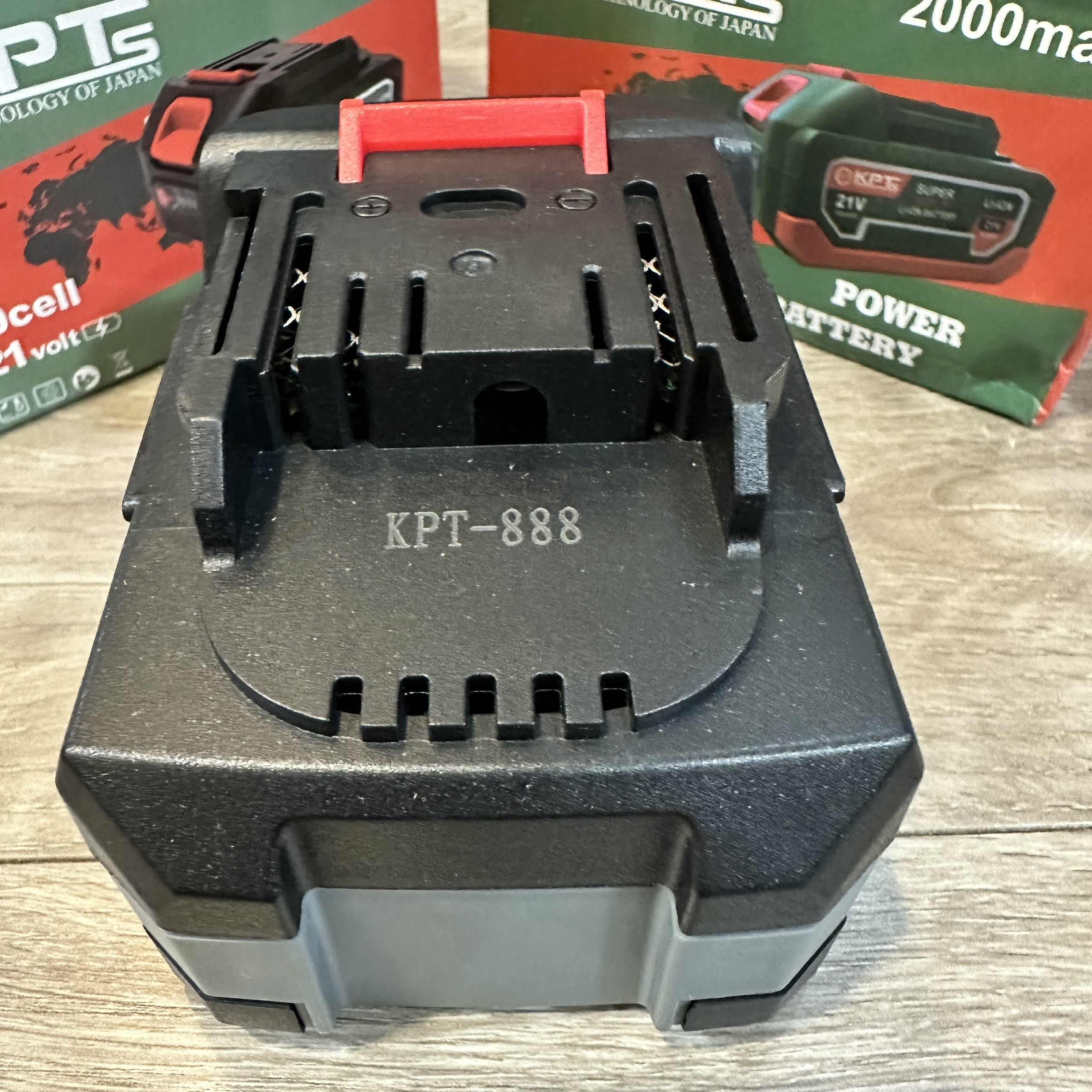Pin 21V KPTs PIN-10CELL 10 Cell 5.0Ah Chân M21 Lithium-Ion Dùng Cho Máy Khoan Máy Mài Máy Siết Bulông
