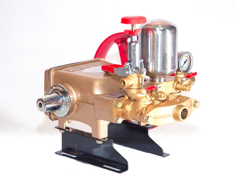 ĐẦU PHUN ÁP LỰC ĐẦU MÁY RỬA XE DÂY ĐAI LUCKY HL50N MÀU VÀNG ĐỒNG GÂN TY THÉP KHÔNG RỈ 30MM