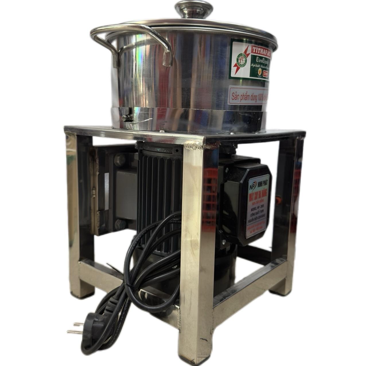 Điện Máy Minh Thành HD - Máy Xay Đa Năng 750w Nồi 20cm Inox Dao Thả 2 Cánh Thương Hiệu NINH PHÁT 100% Dây Đồng Bảo Hành 12 tháng Điện Áp 220V/50Hz
