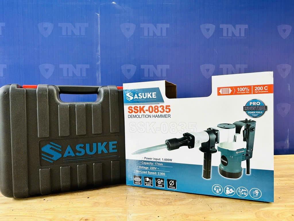 Điện Máy Minh Thành HD - Máy Khoan Đục Bê Tông Mũi 17 SSK-0835  Công Suất 1600W  Tốc độ 0-2.900r/min Thương Hiệu SASUKE Dây Đồng Bảo Hành 6 Tháng