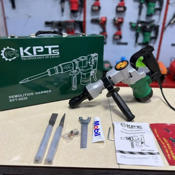 MÁY CHUYÊN ĐỤC KPTs  KPT-0820 TỐC ĐỘ 3200V/P CÔNG SUẤT 1200W MŨI 17MM