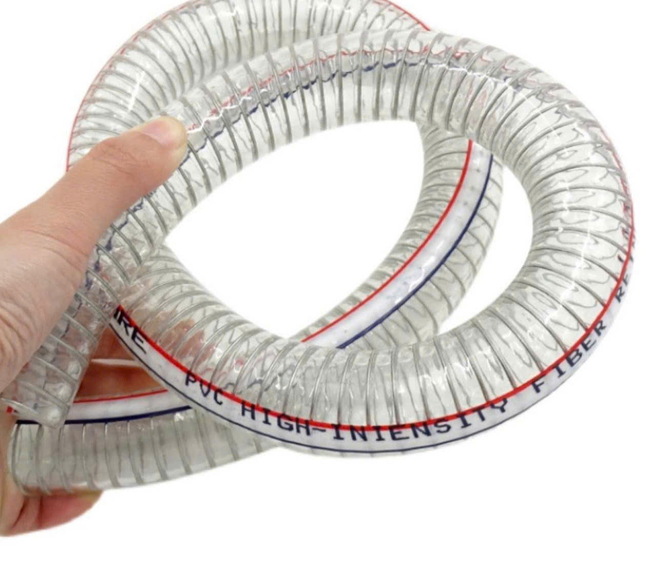 ỐNG NHỰA LÕI THÉP DẪN XĂNG DẦU NƯỚC PHI 13 ĐẾN PHI 200 MÀU TRẮNG SỌC