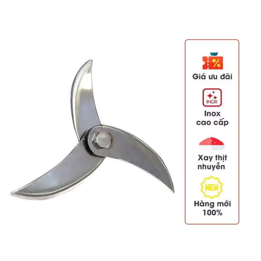 Điện Máy Minh Thành HD - Lưỡi Dao 3 Cánh Inox Nồi 22cm Tương Thích Nồi 22cm Thương Hiệu NINH PHÁT