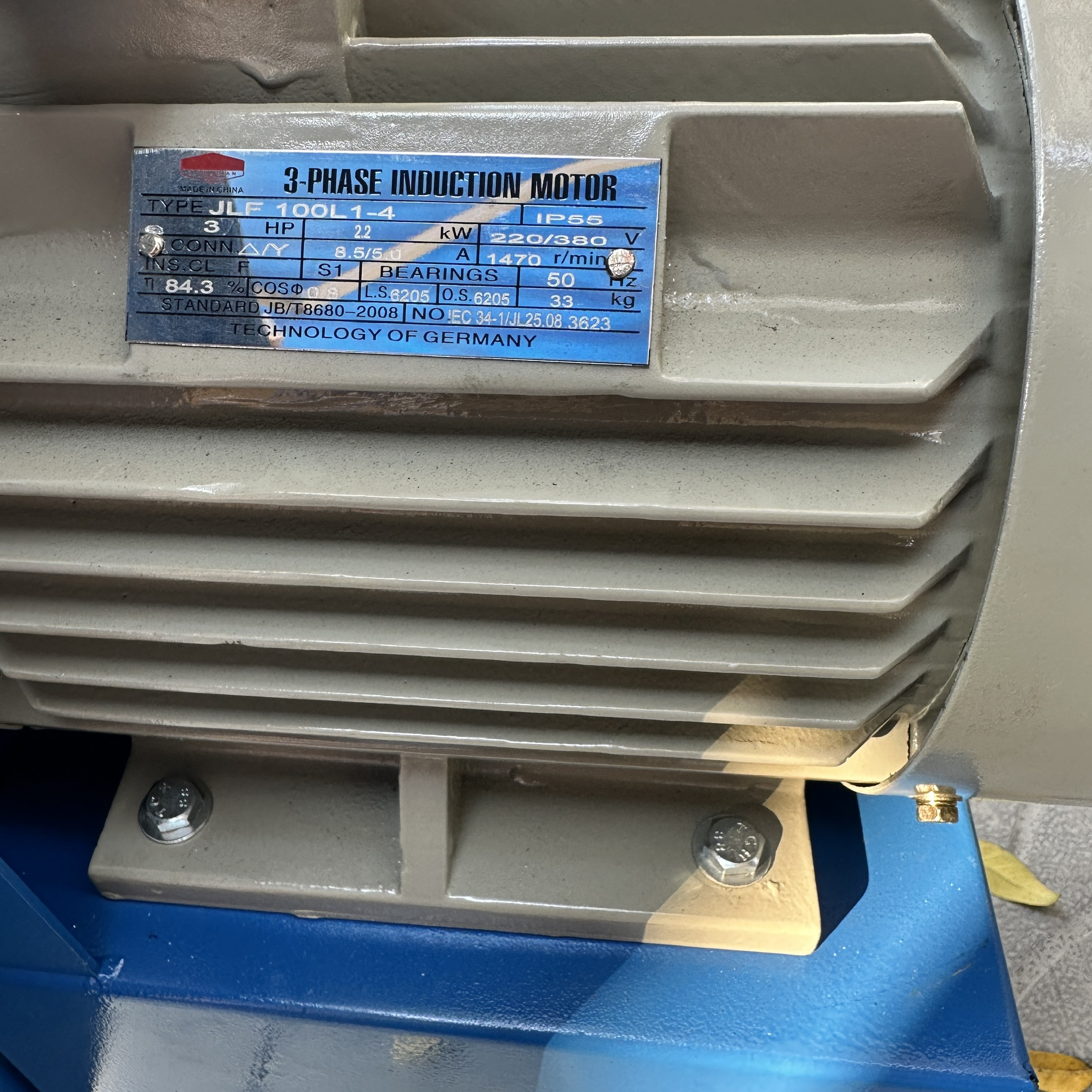 QUẠT SÊN LY TÂM CÔNG SUẤT 2200W - 380V CÁNH NAN LỒNG SÓC HÚT KHÓI MÙI HÓA CHẤT PHÒNG SƠN VÀ THỔI LÒ HƠ