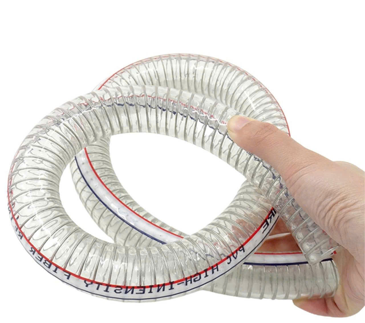 ỐNG NHỰA LÕI THÉP DẪN XĂNG DẦU NƯỚC PHI 13 ĐẾN PHI 200 MÀU TRẮNG SỌC