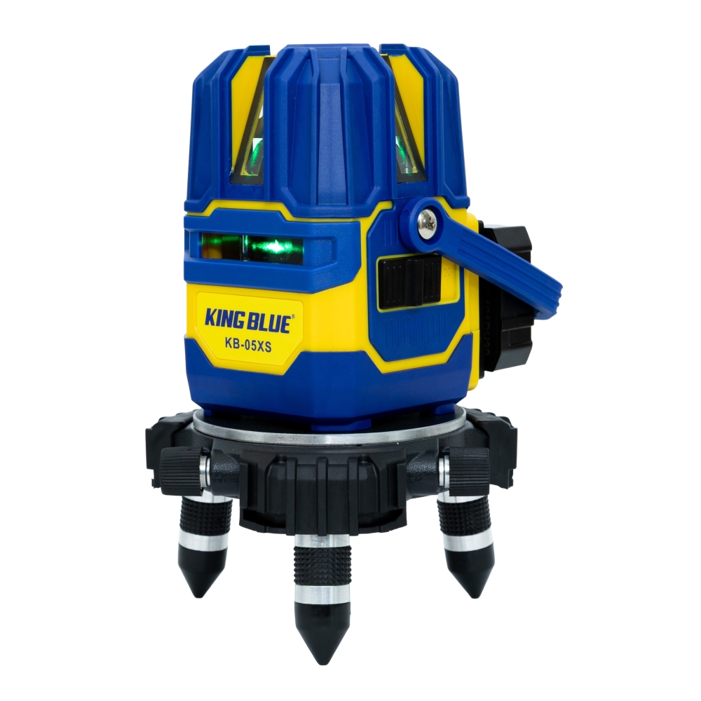 Máy Laser Cân Bằng 5 Tia Xanh King Blue KB-05XS Chống Rơi, Dùng Ngoài Trời