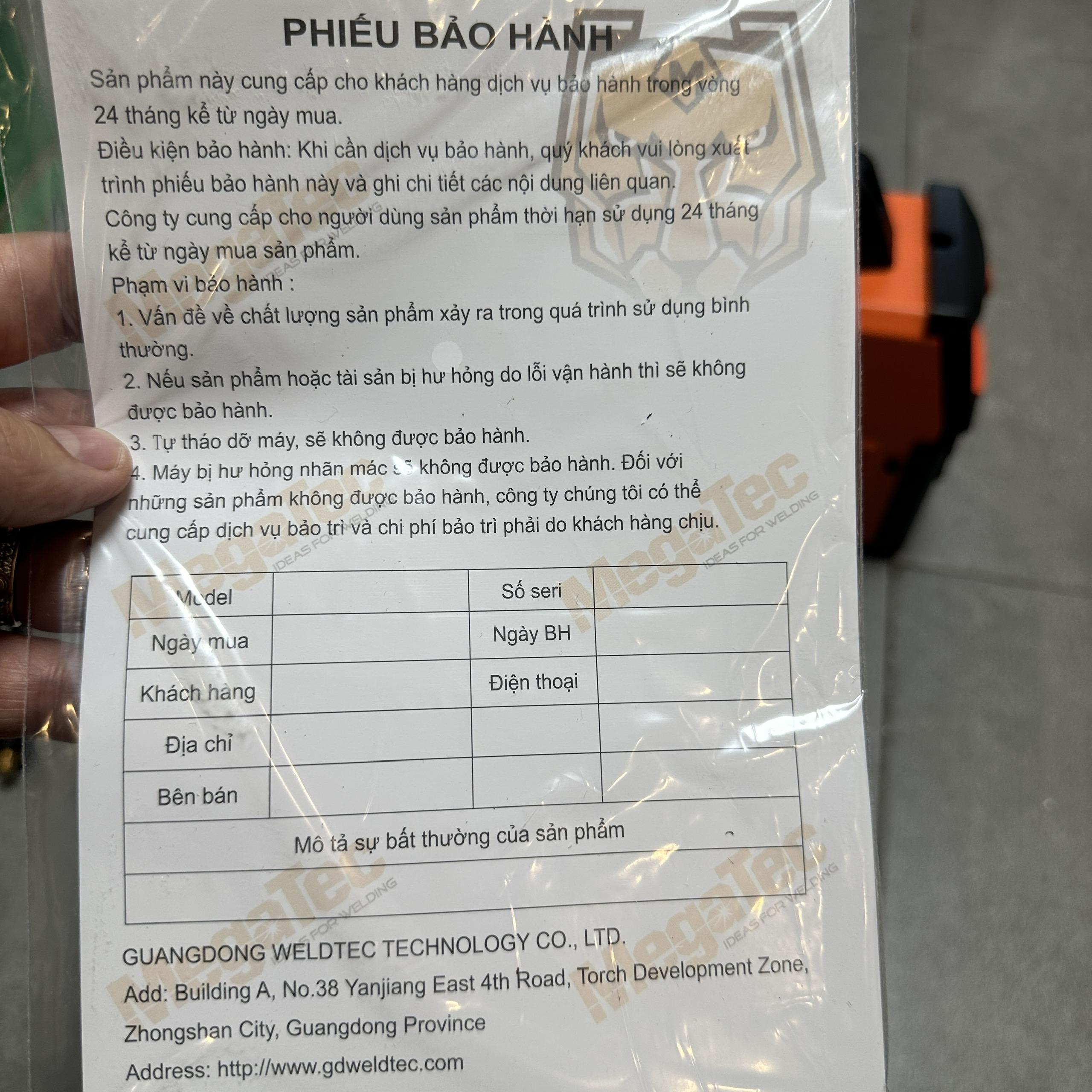 MÁY HÀN QUE MEGATEC ARC-200 INVERTER 220v/140A MMA