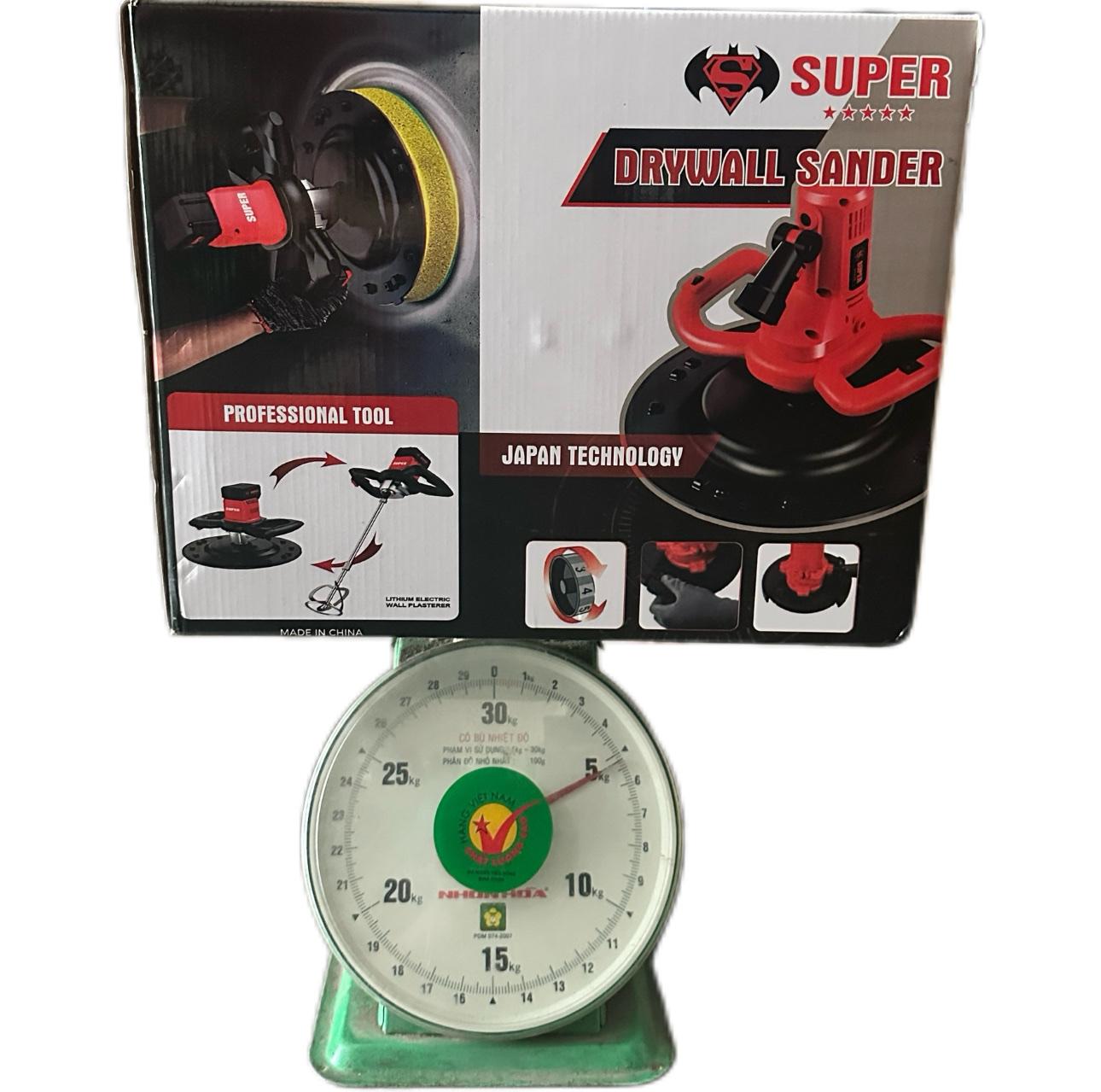 Máy Xoa Vữa Trát Tường  S700F - 980w - 220v 6 Tốc Độ Thuong Hiệu SUPER Bảo Hành Chính Hãng