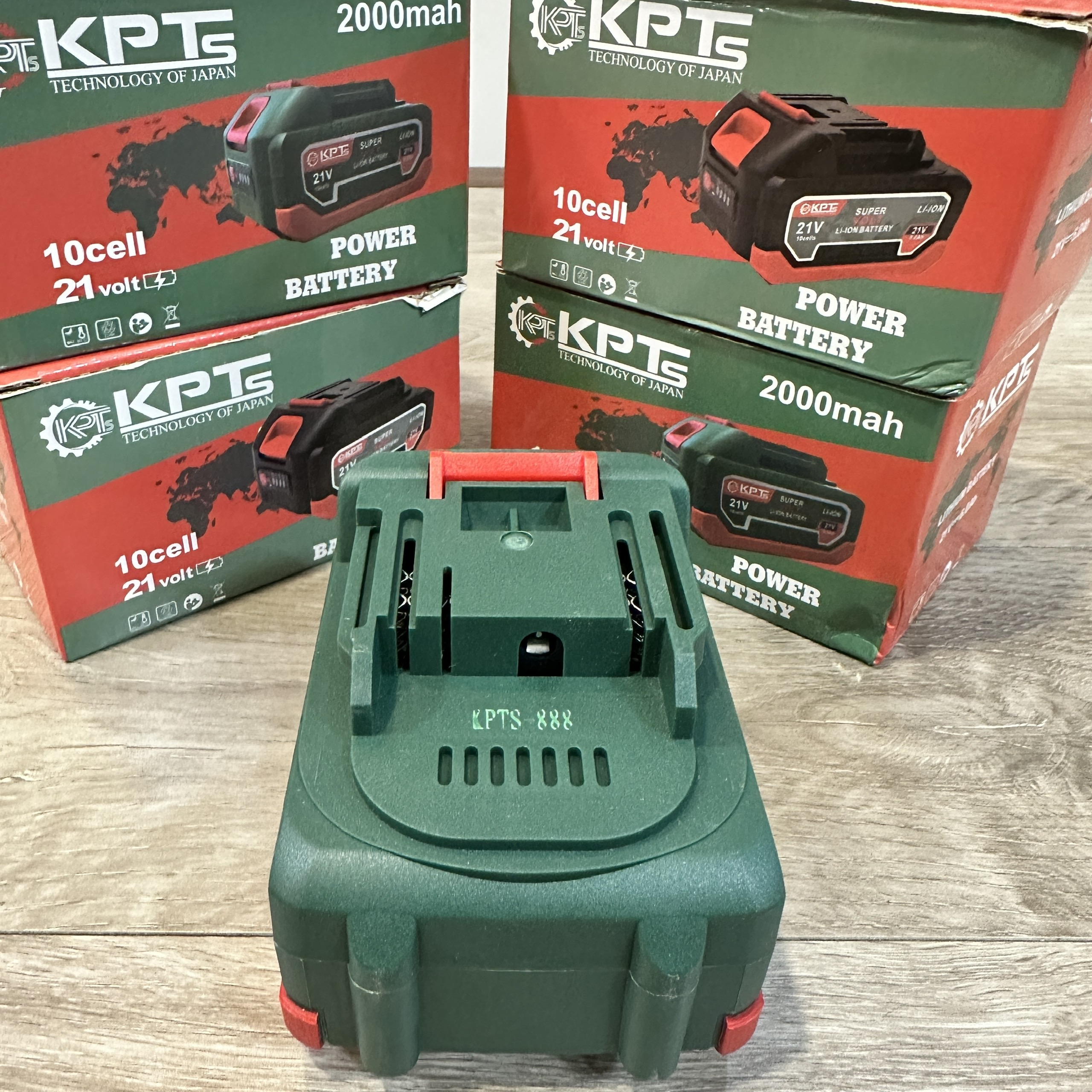 PIN 21V KPTs PIN-10CX 6.0Ah Chân Pin Phổ Thông M21 10 Cell Lithium-Ion Dùng Cho Máy Khoan Máy Mài Máy Siết Bulông