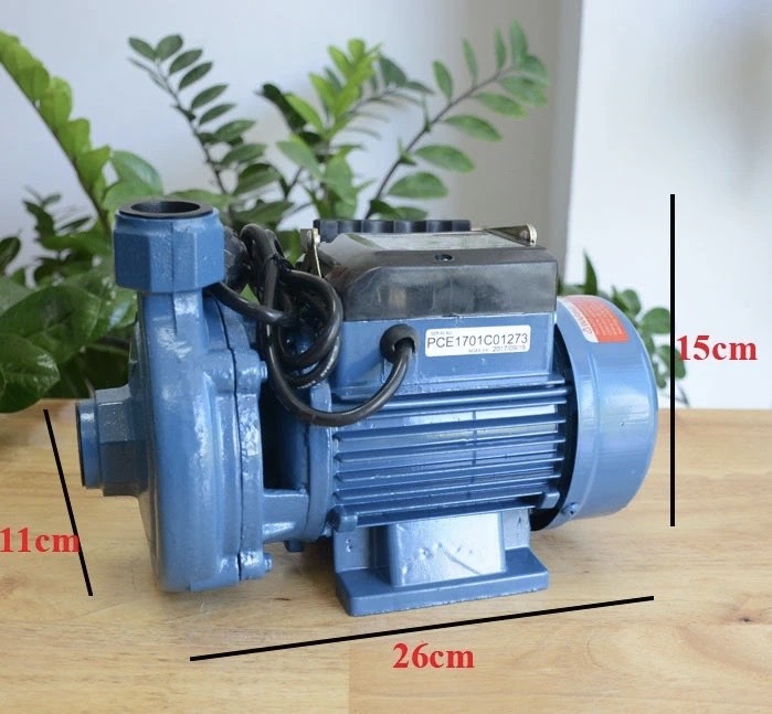 MÁY BƠM NƯỚC LY TÂM SHINING SHP-370CE HÚT XẢ 25/25 LƯU LƯỢNG 100L/MIN CÁNH PPO CỐT HỢP KIM BƠM TƯỚI VƯỜN