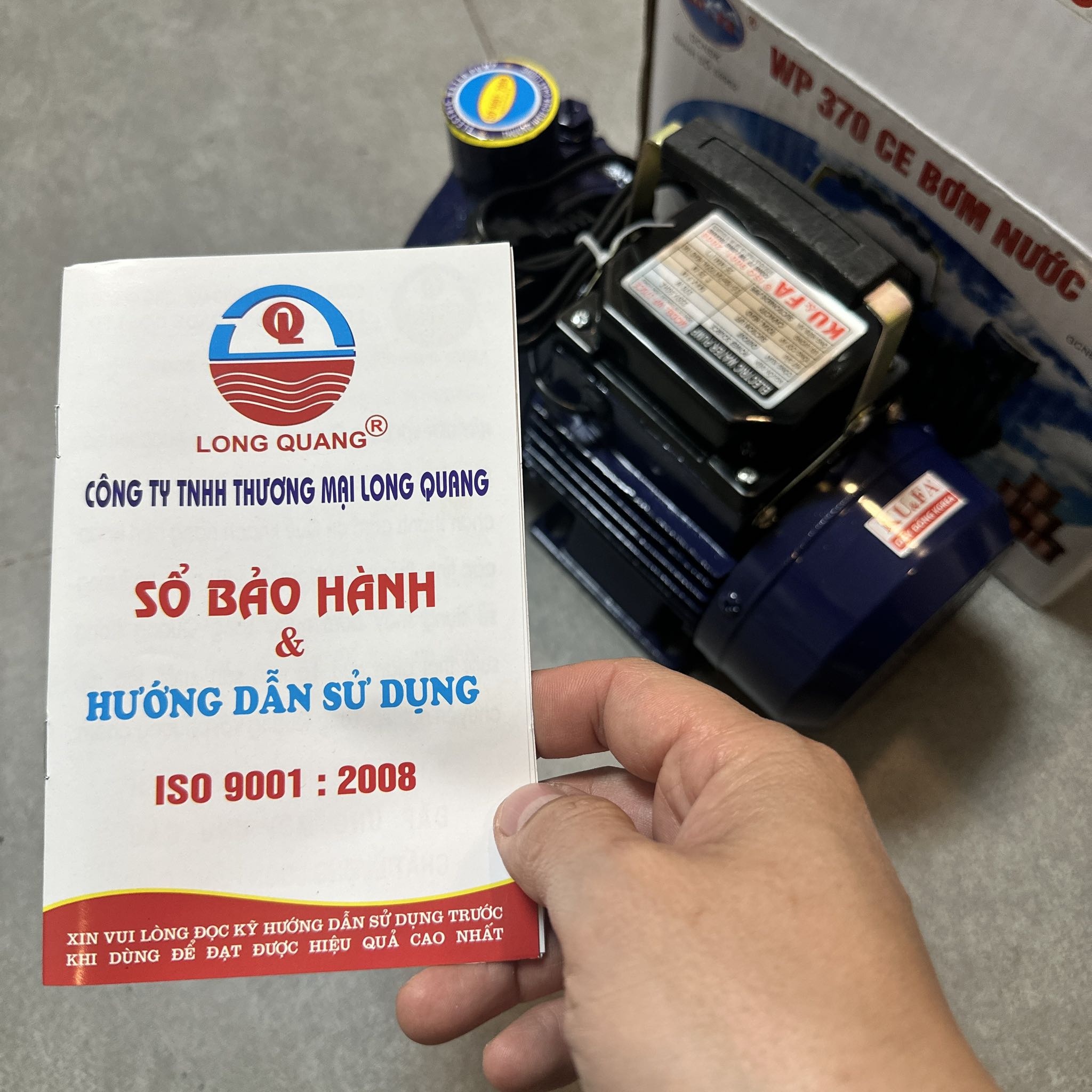 MÁY BƠM NƯỚC LY TÂM 370W KUFA CÁ SẤU WP-370CE HÚT XẢ 25/25 LƯU LƯỢNG 3.5 ĐẾN 10M3/H MAX 25M CÁNH PPO CỐT HỢP KIM BƠM TƯỚI TIÊU DÂN DỤNG
