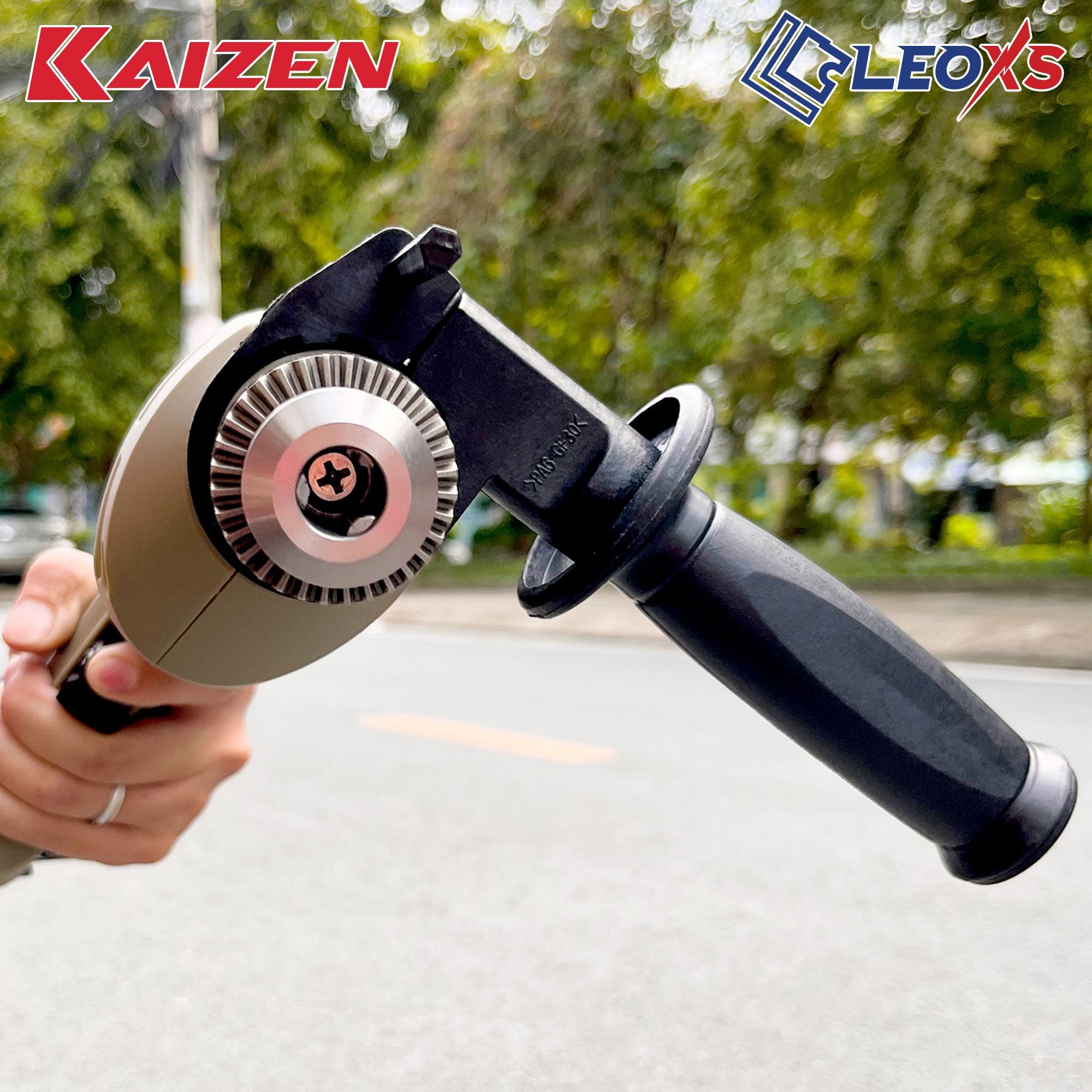 Máy Khoan Bê Tông KAIZEN KZ-606A 710W Đầu 13mm Khoan Bắt Vít Đảo Chiều Điều Tốc 3 Chức Năng