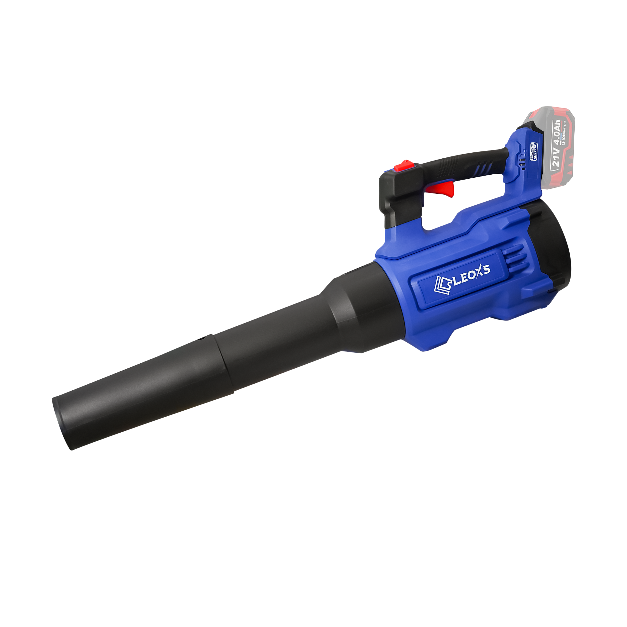 MÁY THỔI LÁ THỔI BỤI DÙNG PIN M21 LEOxs LXS-BL4510 MÔ TƠ KHÔNG CHỔI THAN CHÂN PIN PHỔ THÔNG