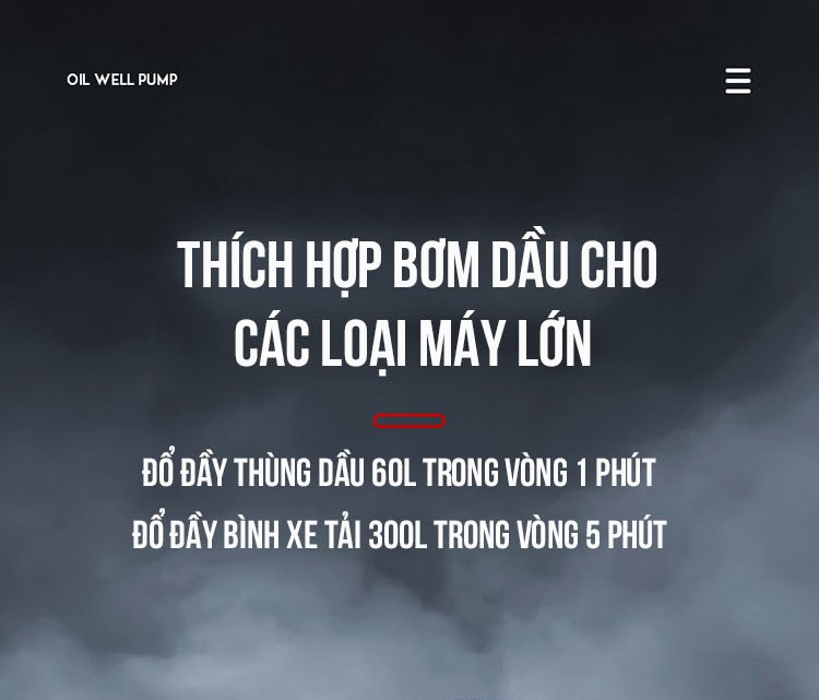 MÁY BƠM DẦU 175W 12V HÚT SÂU 8M CỘT ÁP 15M HÚT XẢ 25/25  LƯU LƯỢNG 55 L/MIN CÁNH ĐỒNG