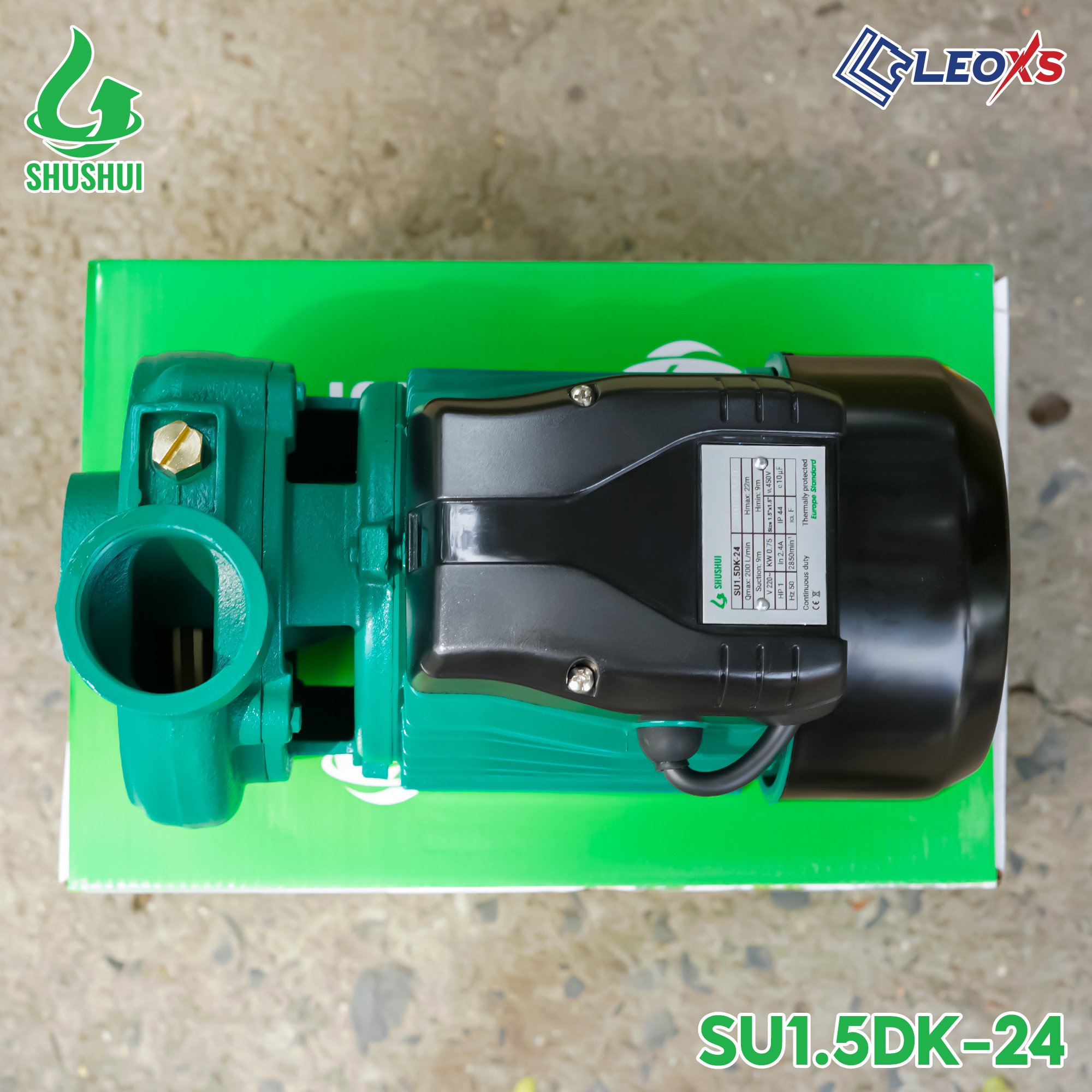 MÁY BƠM NƯỚC 750W DÂN DỤNG SHUSHUI SU1.5DK-24