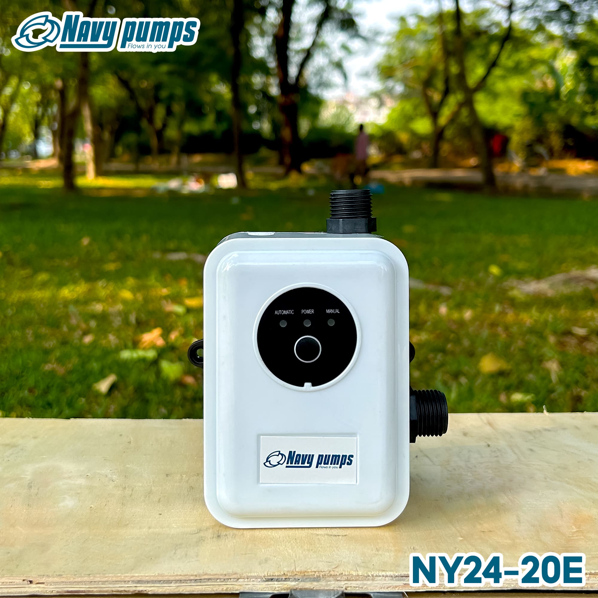 Máy Bơm Tăng Áp Điện Tử Mini NAVY NY24-20E Bơm Nước Nóng Cho Năng Lượng Mặt Trời Máy Bơm Tăng Áp 1 Thiết Bị