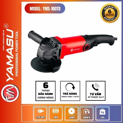 MÁY MÀI CẦM TAY CÔNG TẮC BÓP YAMASU YMS-100TD