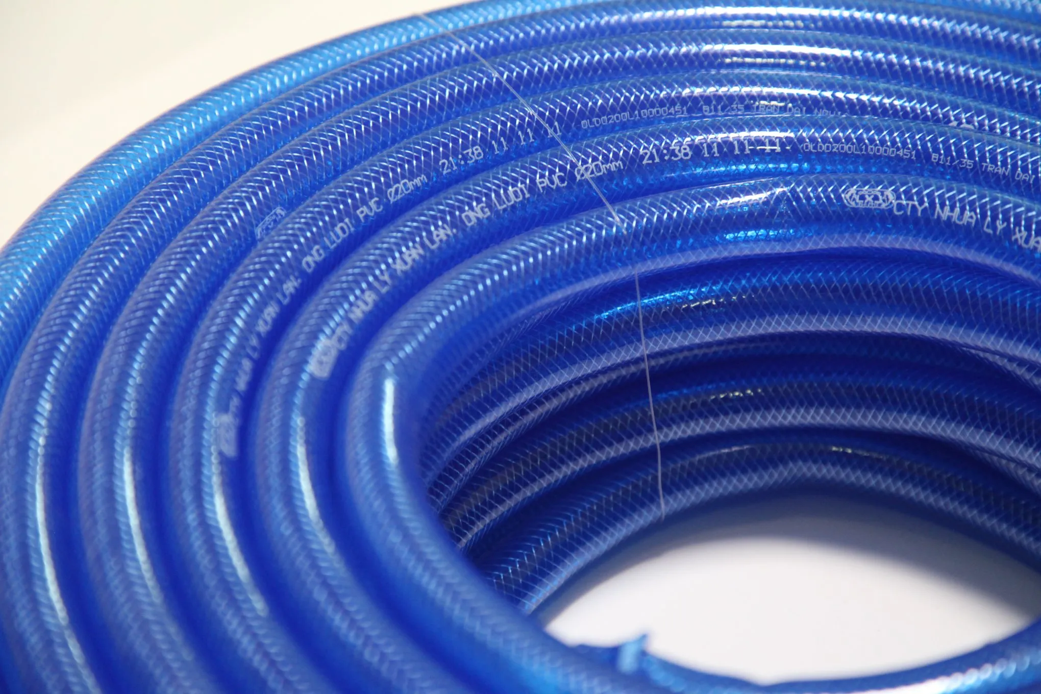 ỐNG LƯỚI DẺO LÝ XUÂN LAN LXL PHI 6 ĐẾN PHI 60 MÀU XANH BIỂN