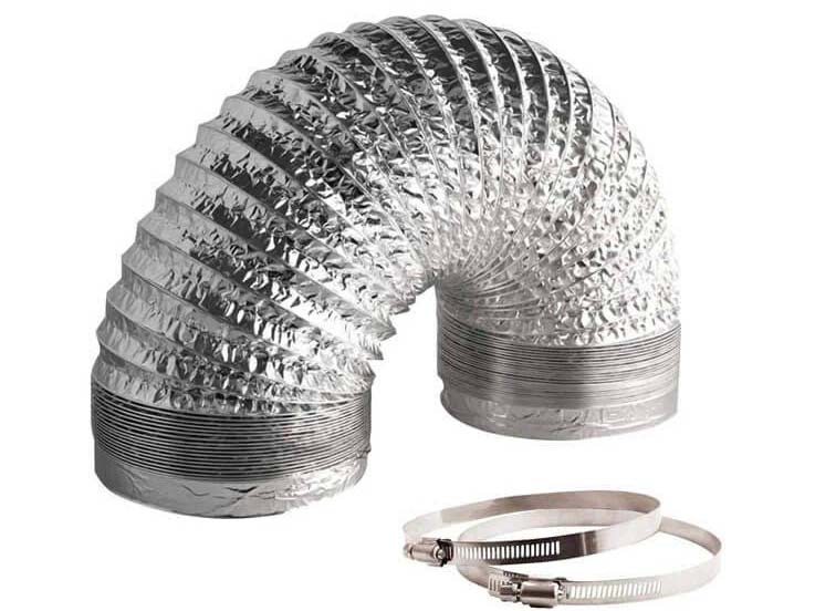 ỐNG GIÓ BẠC ỐNG CHUN BẠC KHÔNG BẢO ÔN TỪ PHI 100 ĐẾN PHI 200