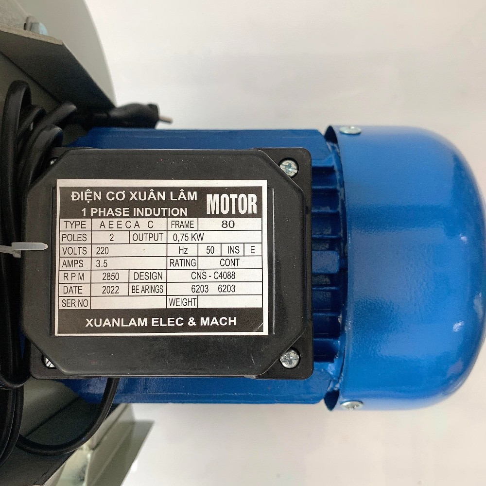 QUẠT SÊN LY TÂM CÔNG SUẤT 750W - 220V CÁNH NAN - LỒNG SÓC