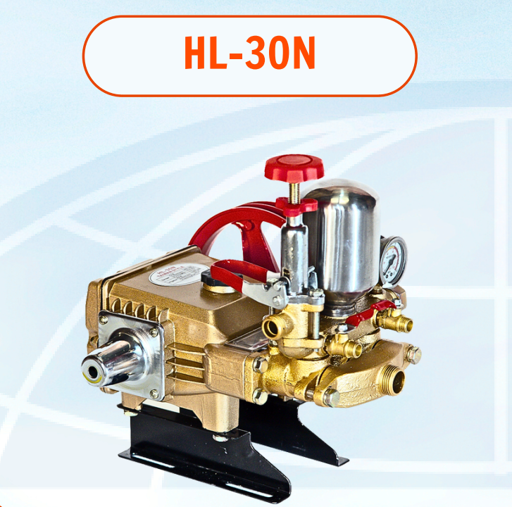 ĐẦU PHUN ÁP LỰC ĐẦU MÁY RỬA XE DÂY ĐAI LUCKY HL30N MÀU VÀNG ĐỒNG GÂN TY THÉP KHÔNG RỈ 22MM