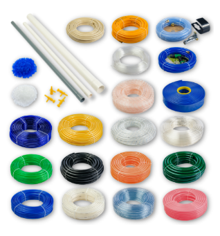 ỐNG LƯỚI DẺO LÝ XUÂN LAN LXL PHI 6 ĐẾN PHI 60 MÀU TRẮNG SỨ