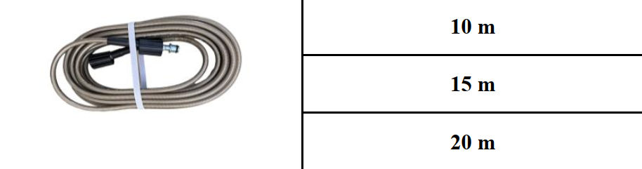 DÂY PHUN ÁP LỰC KPTs KPT-DCN/15 REN 22MM LOẠI 15M