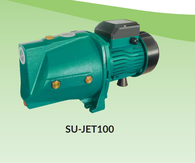 Máy Bơm Con Lợn Đầu Jet SHUSHUI JET100 750W Hút Bể Ngầm Giếng Khoan Đẩy Cao Cánh PPO Inox 304