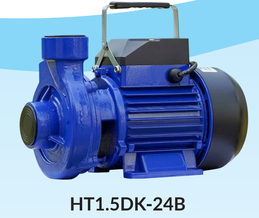 Máy Bơm Ly Tâm HTC HT1.5DK-24B 750W – 49/49 – 200L/MIN – CỘT ÁP 22M – Cánh Đồng INOX 304 Có Rơ Le Chống Cạn