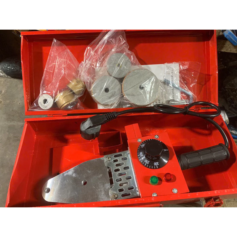 MÁY HÀN NHIỆT ỐNG NƯỚC ACZ-163 2 ỐC HÀN 6 BỘ CỐI HÀN KÍCH THƯỚC 20-63MM