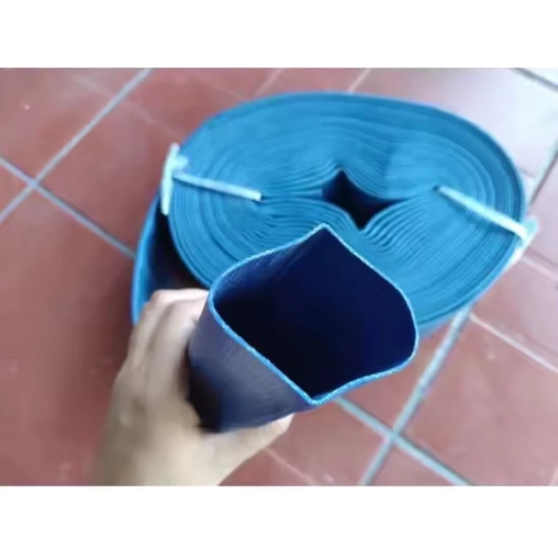 ỐNG BẠT CỐT DÙ BƠM NƯỚC PHI 40 ĐẾN PHI 100 MÀU XANH DƯƠNG