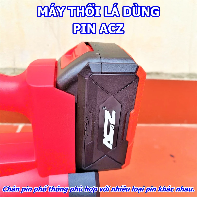MÁY THỔI LÁ DÙNG PIN ACZ ACZ-8877 21V 5CELL CÓ CHỈNH TỐC