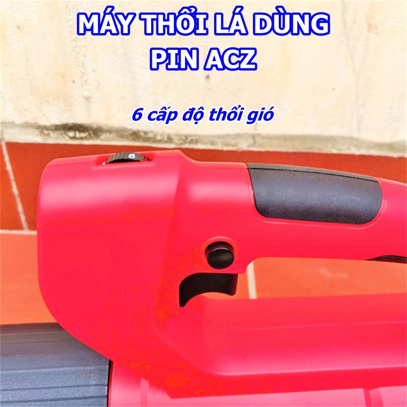 MÁY THỔI LÁ DÙNG PIN ACZ ACZ-8877 21V 5CELL CÓ CHỈNH TỐC
