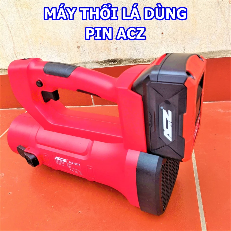 MÁY THỔI LÁ DÙNG PIN ACZ ACZ-8877 21V 5CELL CÓ CHỈNH TỐC