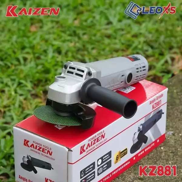 Máy Mài Góc KAIZEN KZ881 800W 100mm Công Tắc Đuôi 11000rpm