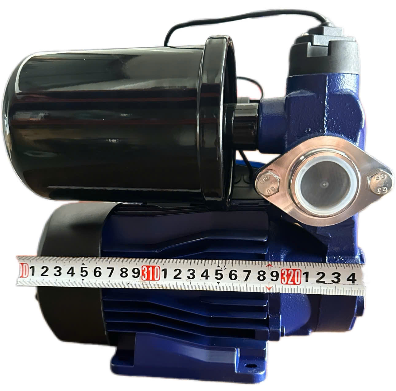 Điện Máy Minh Thành HD - Máy Bơm Tăng Áp 400w - 220v  Hút Sâu 8m Cột Áp 31m Hút Xả 34/34 Lưu Lượng 37 l/min Cánh Đồng Cốt Inox Thương Hiệu HTC Dây Đồng Bảo Hành 12 Tháng