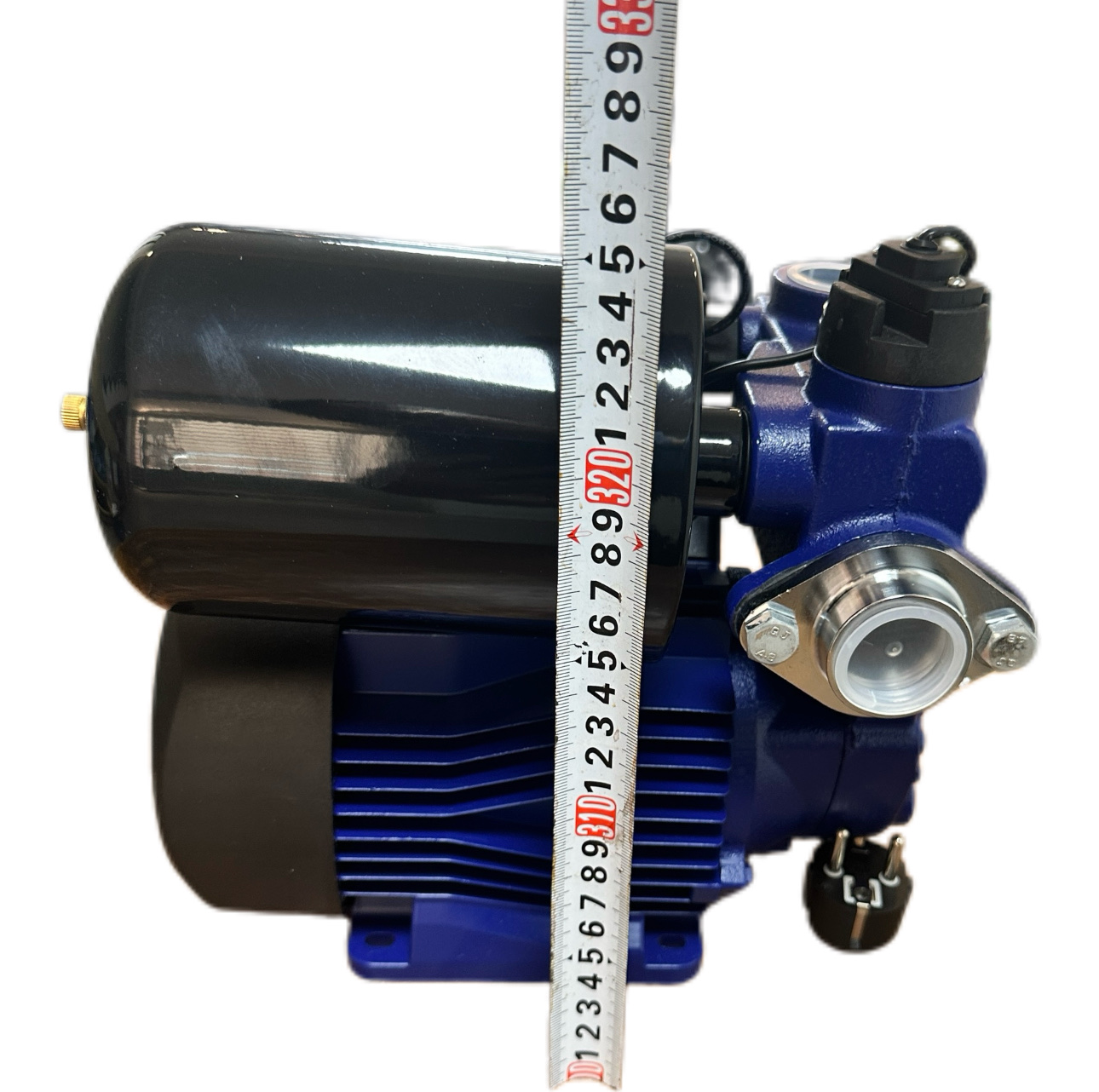 Điện Máy Minh Thành HD - Máy Bơm Tăng Áp 200w - 220v  Hút Sâu 8m Cột Áp 20m Hút Xả 34/34 Lưu Lượng 27 l/min Cánh Đồng Cốt Inox Thương Hiệu HTC Dây Đồng Bảo Hành 12 Tháng