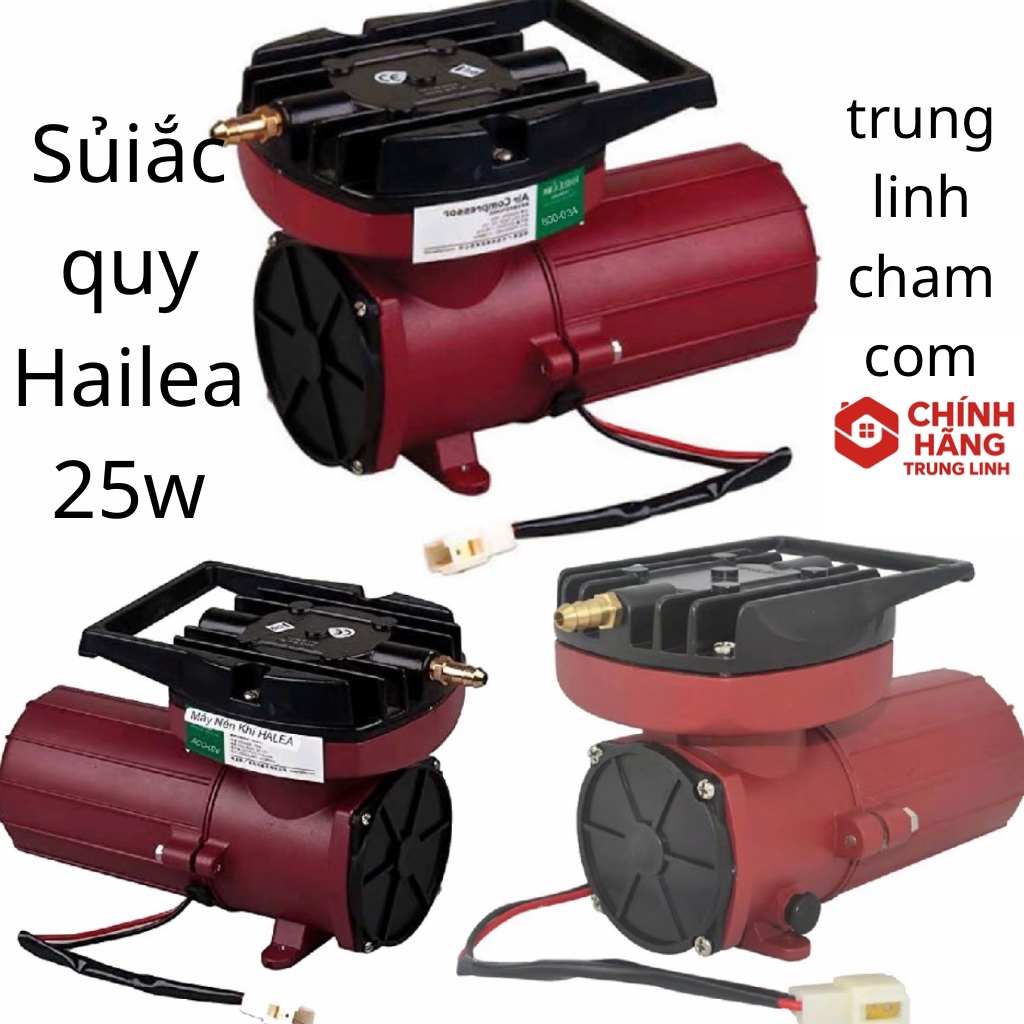 Máy Sủi Oxy Bể Cá Hailea ACO-003 25W - 55L/P Chạy Ắc Quy