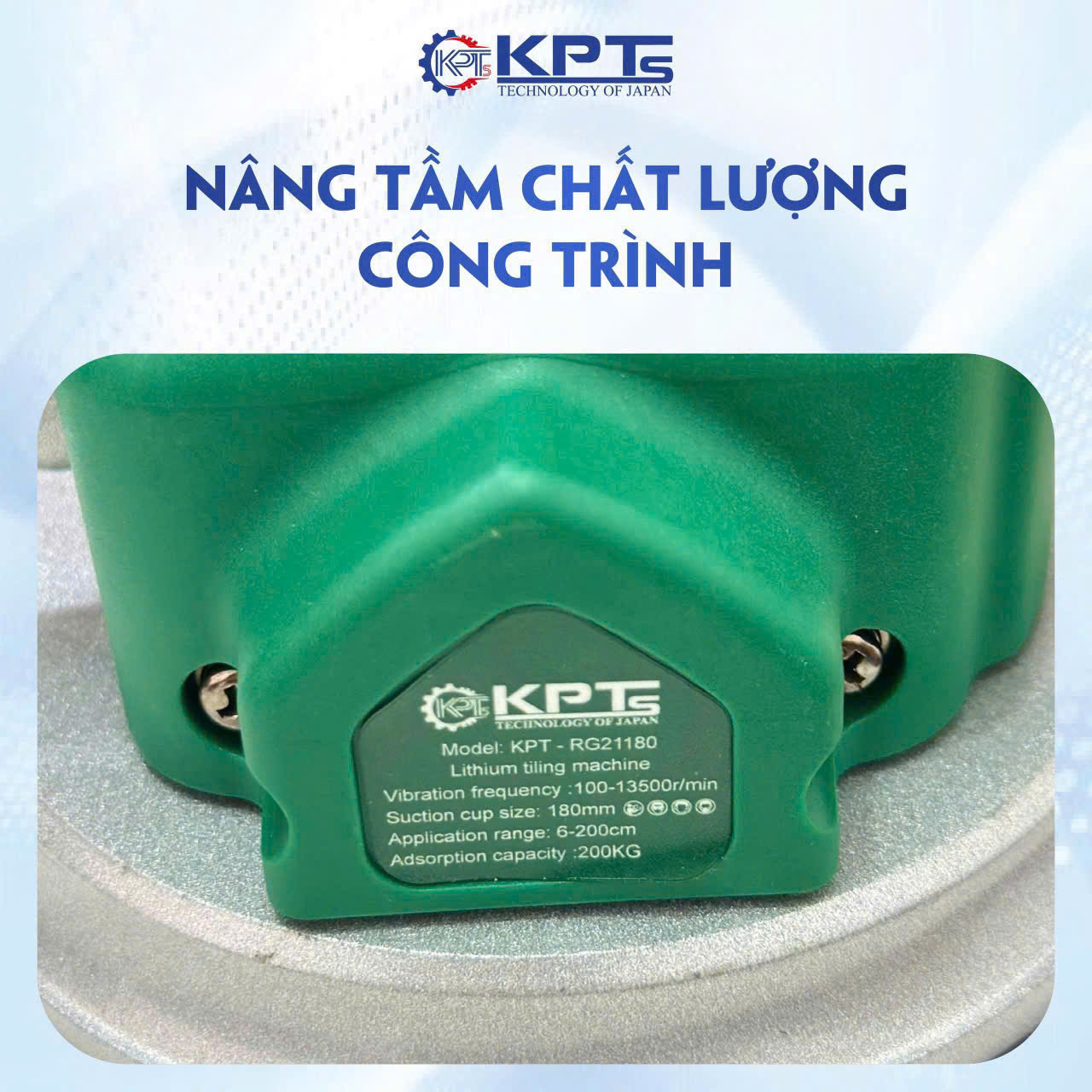 MÁY HÍT VÀ RUNG GẠCH PIN KPTs KPT-RG21180